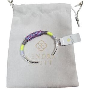 Kendra Scott Women Masie Mint Mix Paracord Cuff Bracelet Size S/M NEW WITH TAG